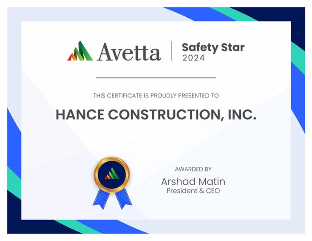 Avetta Safety Star Award Avetta Safety Star Award